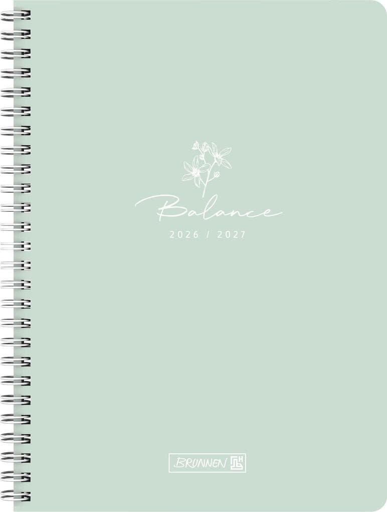 Schülerkalender Style 2026/2027 "Balance" | A5, Kunststoff