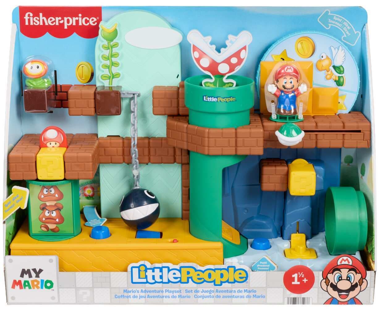 Fisher-Price Little People Super Mario World Power Up Spielset
