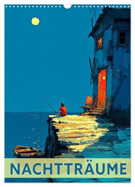 Nachtträume (Wandkalender 2027 DIN A3 hoch), CALVENDO Monatskalender