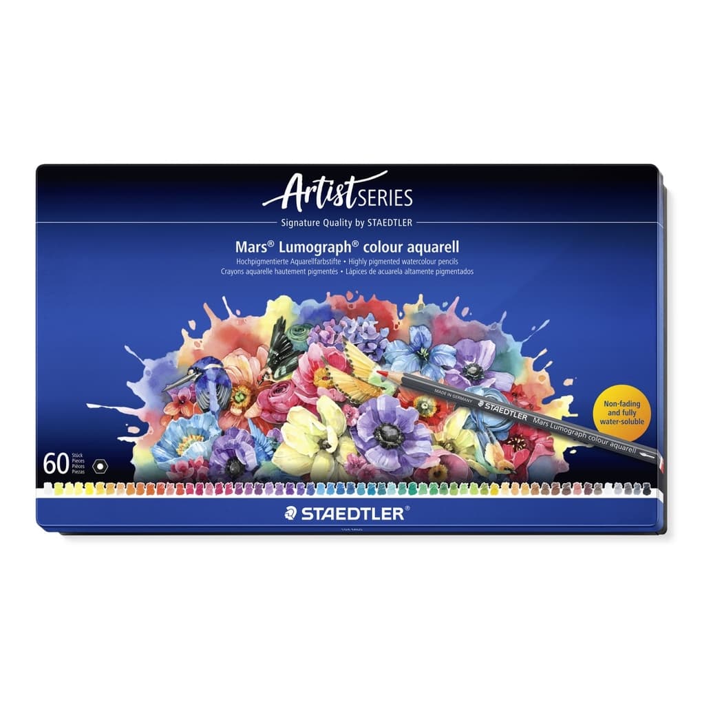 STAEDTLER Farbstifte aquarell Mars, Aquarellstifte, 60er Etui