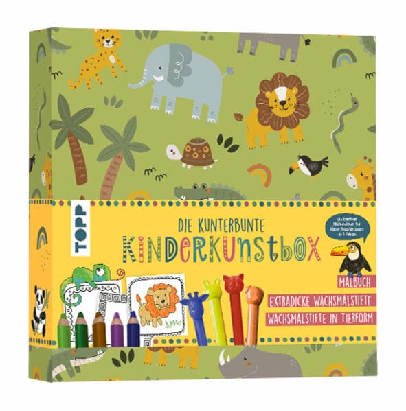 Die kunterbunte Kinderkunstbox