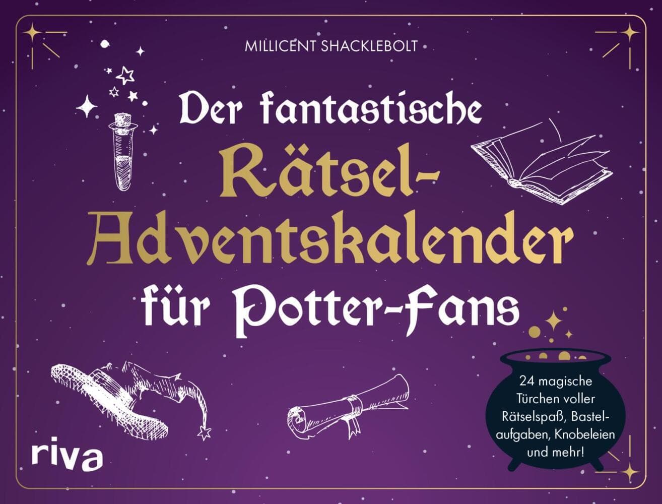 Der fantastische Rätsel-Adventskalender für Potter-Fans