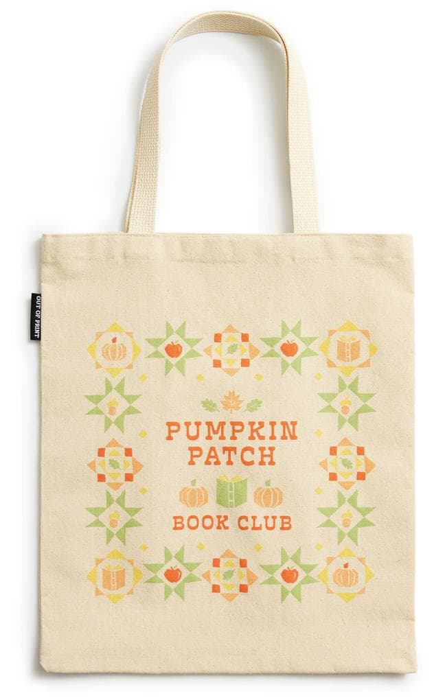 Pumpkin Patch Book Club Tote Bag