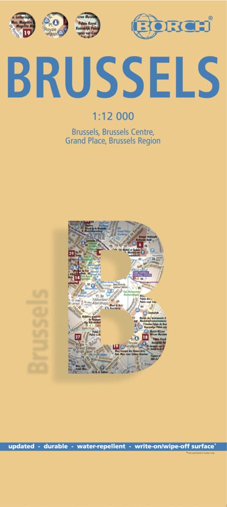 Brüssel / Brussels / Bruxelles 1 : 12 000