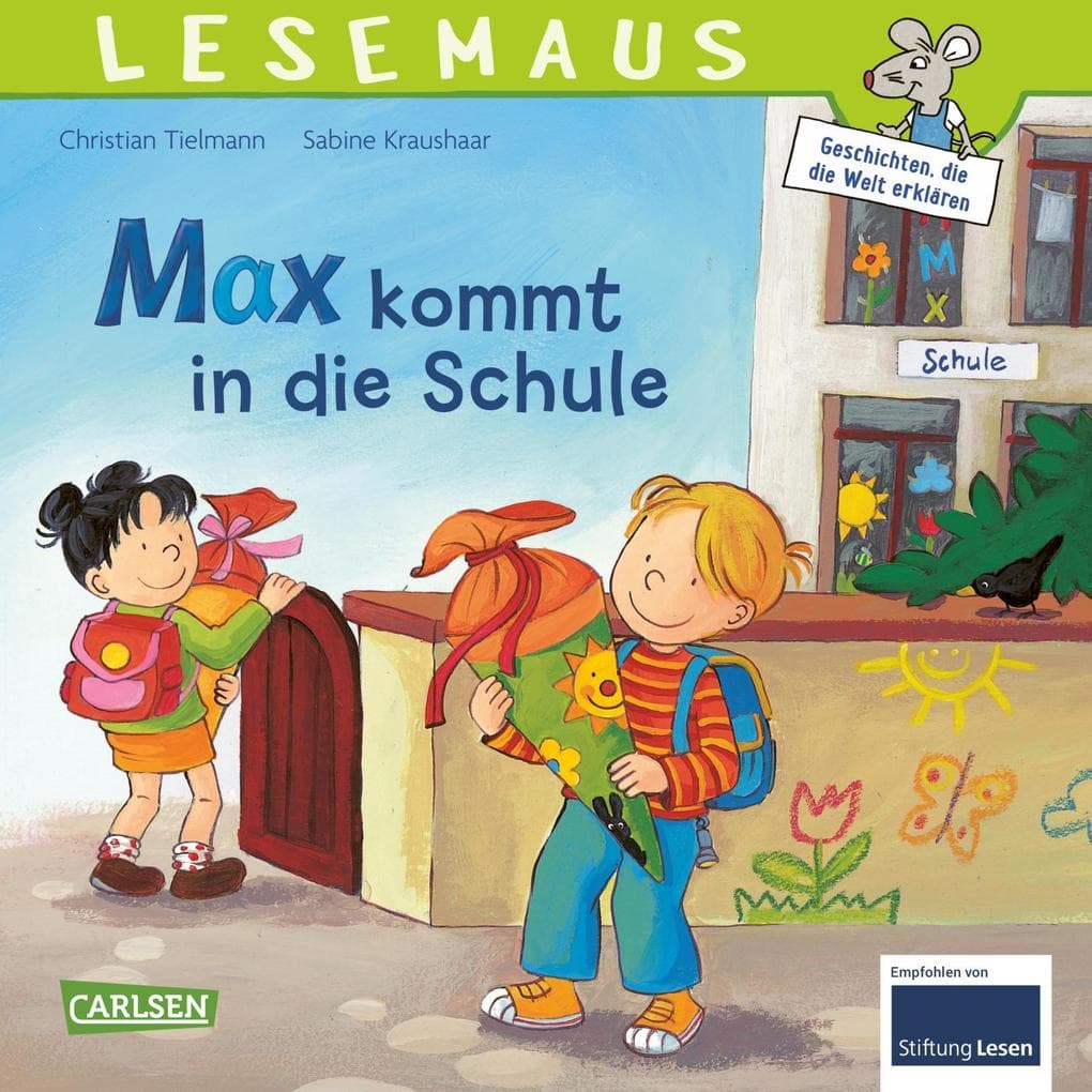 LESEMAUS 70: Max kommt in die Schule
