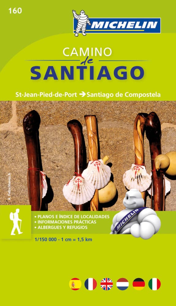 Camino de Santiago - Zoom Map 160