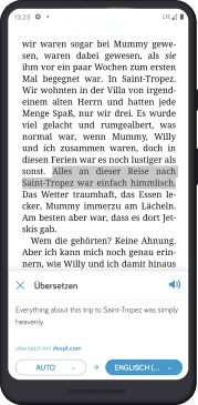 deepl für die tolino app